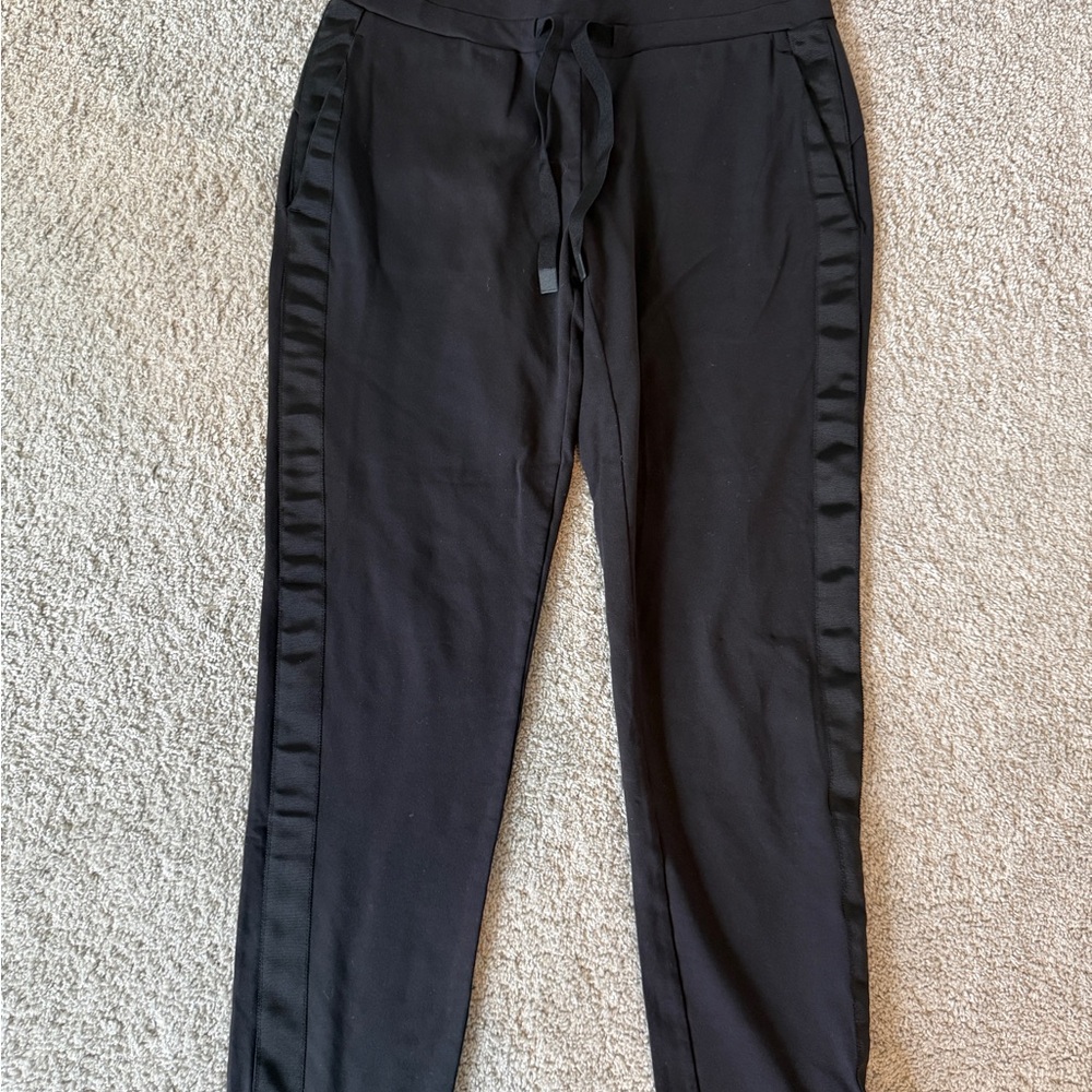 Athleta Black Metro Crop Pants Size Small Tall